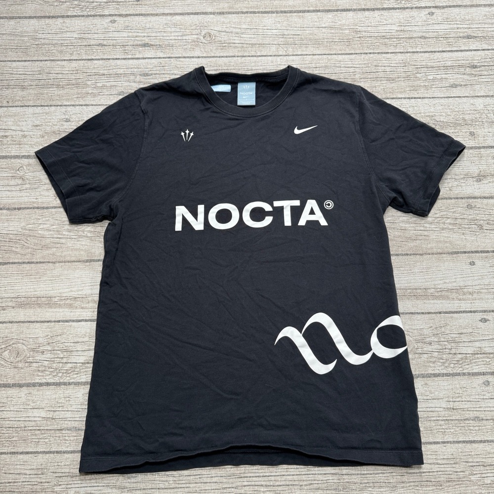 Nike x NOCTA T-Shirt Men's L Black Athletic Short Sleeve Basketball Sportswear